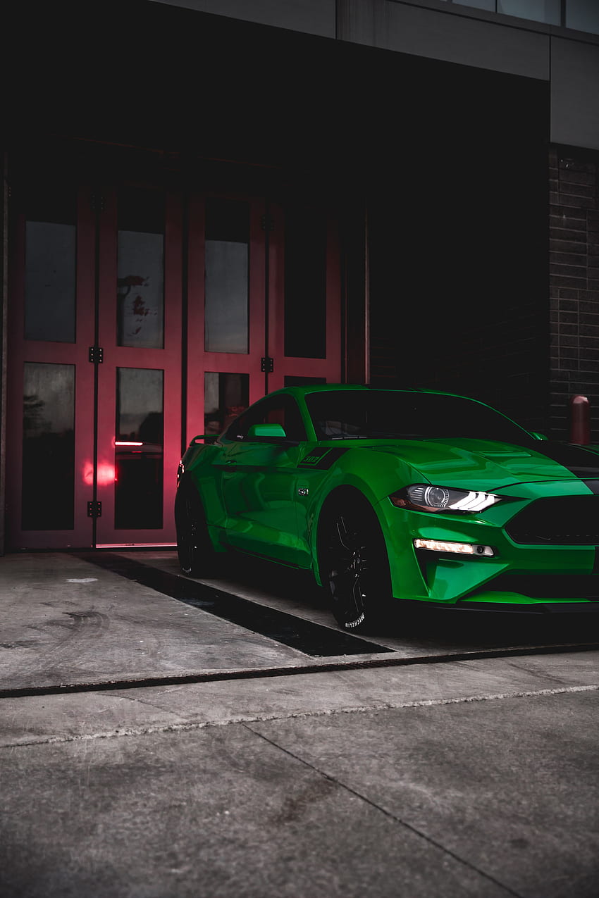 Ford, Sports, Cars, Car, Machine, Sports Car, Parking, Ford Mustang HD phone wallpaper