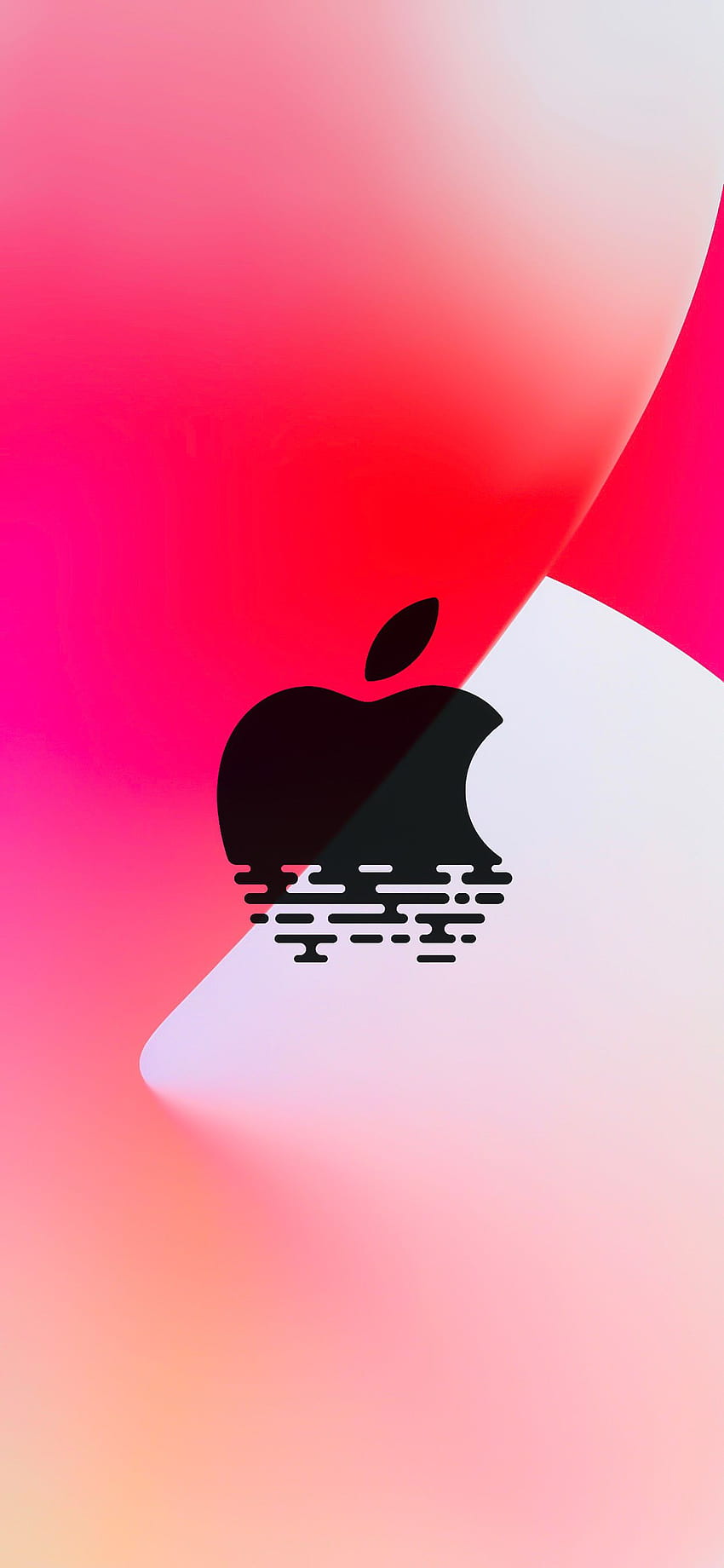 Apple Marina Bay Sands, Pink and Black Apple HD phone wallpaper