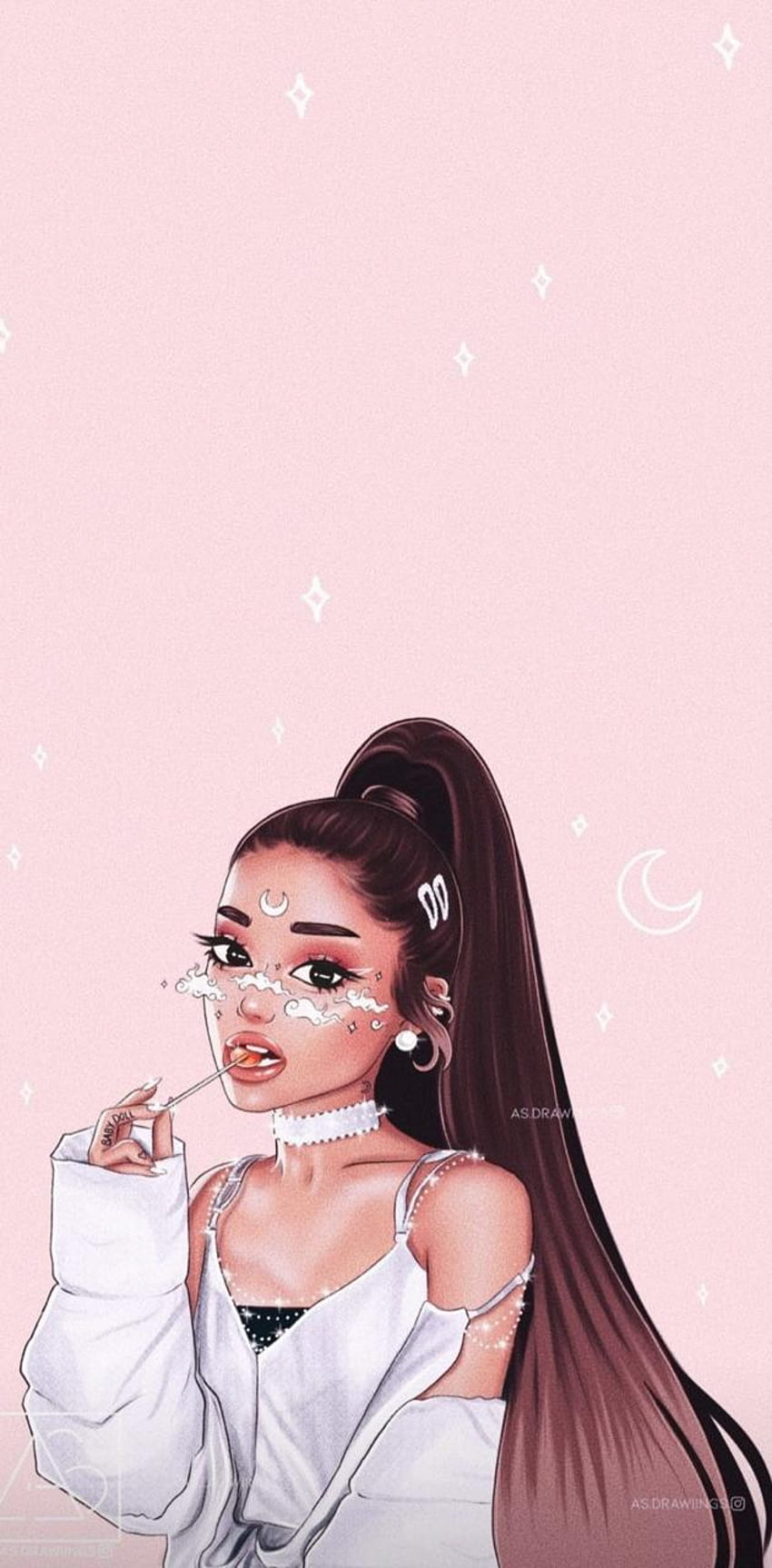 Ariana Grande, Ariana Grande Art HD phone wallpaper