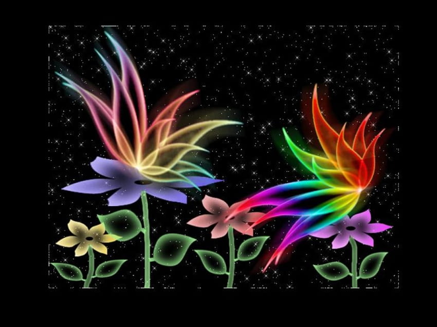 Schmetterlinge, Blumen, abstrakt, Schmetterling HD-Hintergrundbild