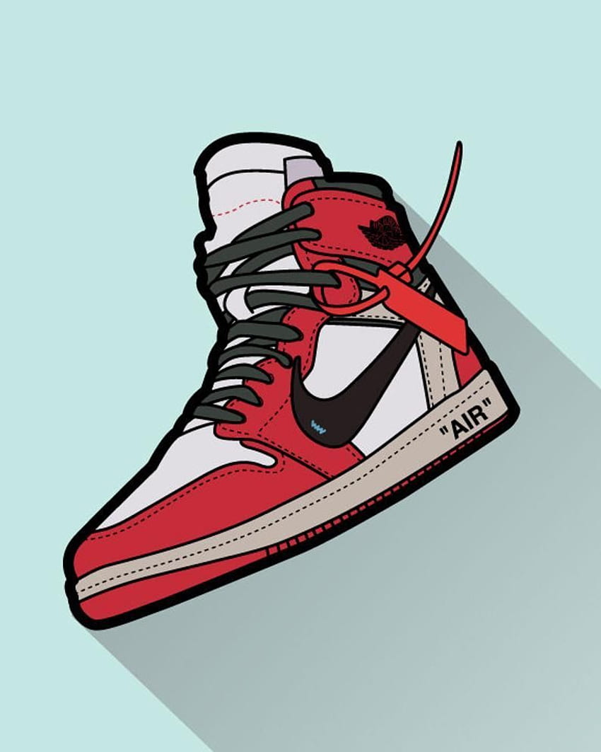 JORDAN DIGITAL PRINT Nike Air Jordan Off White Supreme. Etsy in 2020 ...