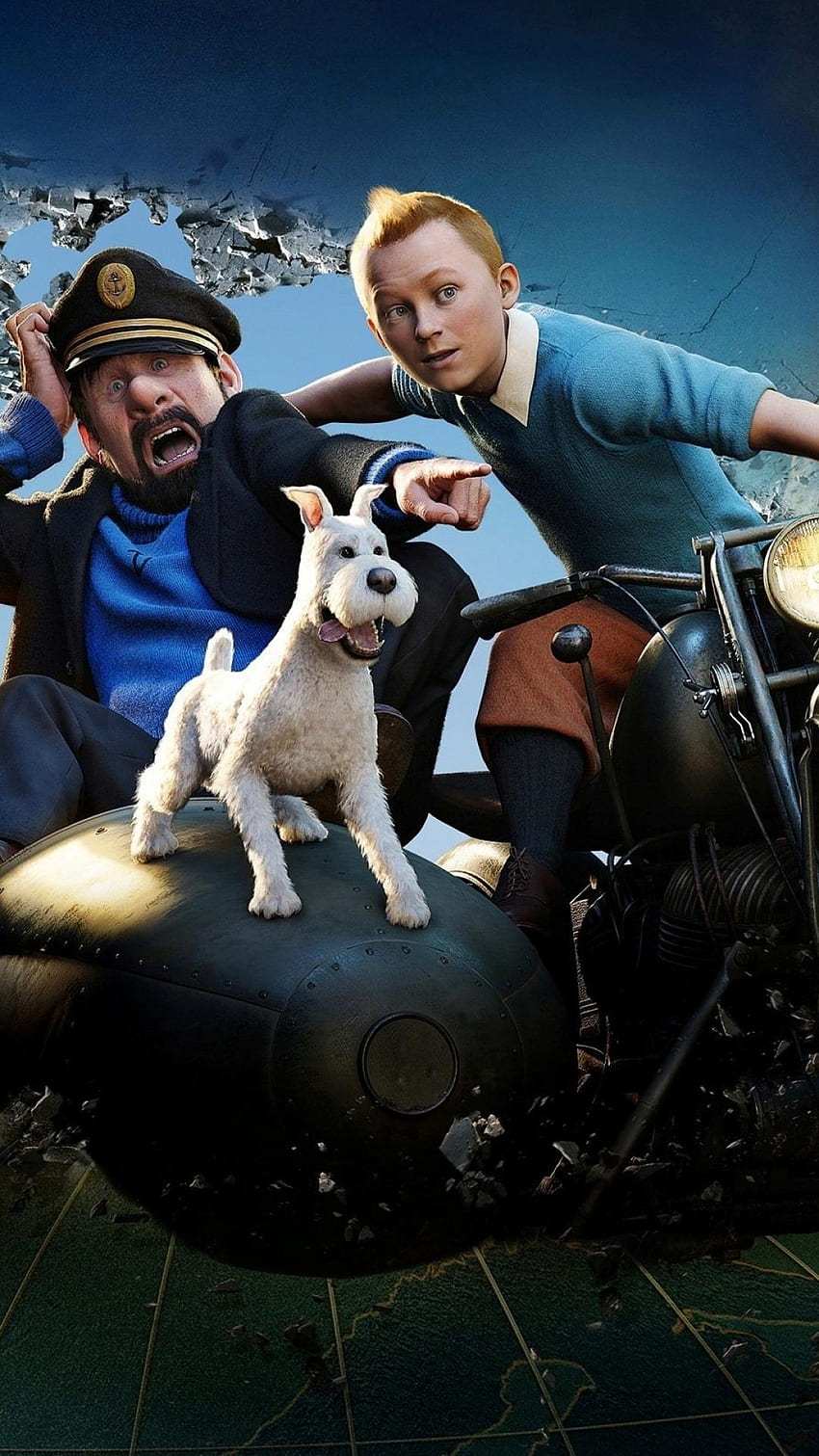 The Adventures Of Tintin HD phone wallpaper