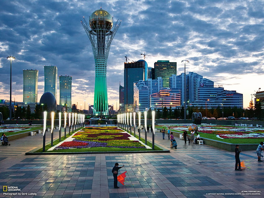 Astana , Man Made, QG Astana . 2019 Fond d'écran HD