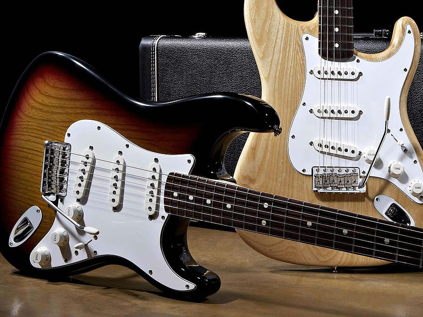 Fender Stratocaster, Guitarra Fender fondo de pantalla