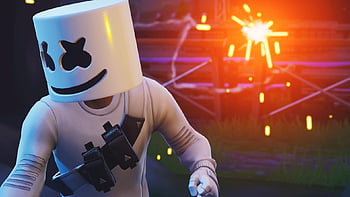 Marshmello Gets His Own Crazy Fortnite Skin and Emote!!, dj mello HD ...