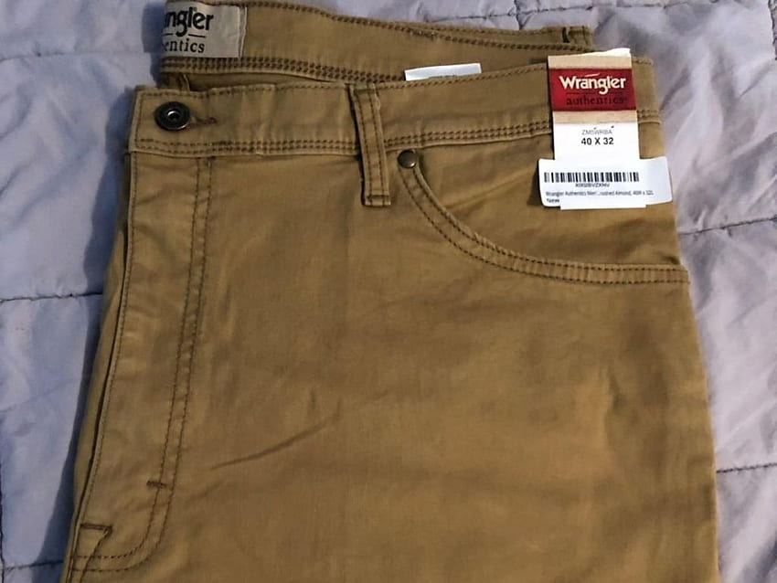 Pantalones de sarga Wrangler para hombre Solo $ 13 en Amazon (precio regular $ 23), Wrangler Jeans fondo de pantalla