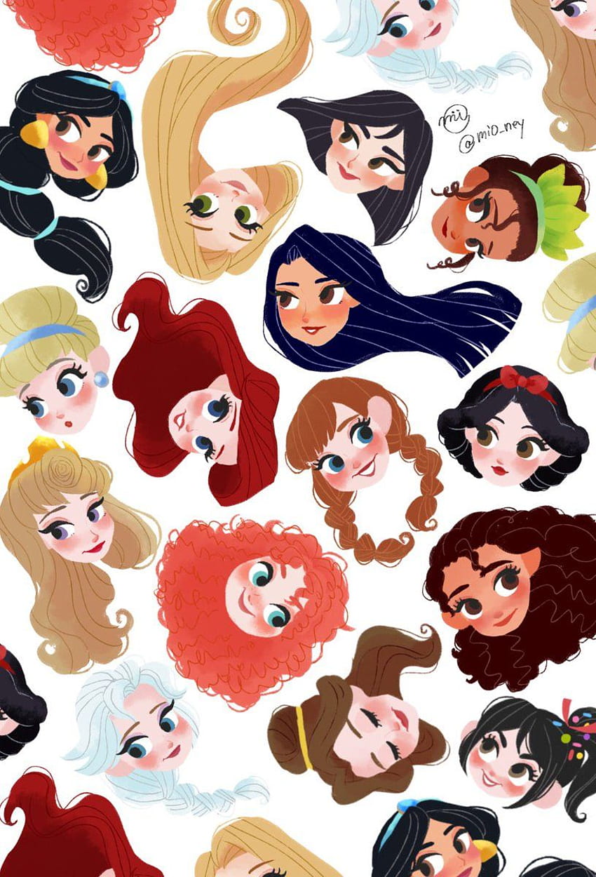 ミオチ on Twitter. iphone disney princess, Disney , Disney characters, Cute Disney  Princess HD phone wallpaper | Pxfuel