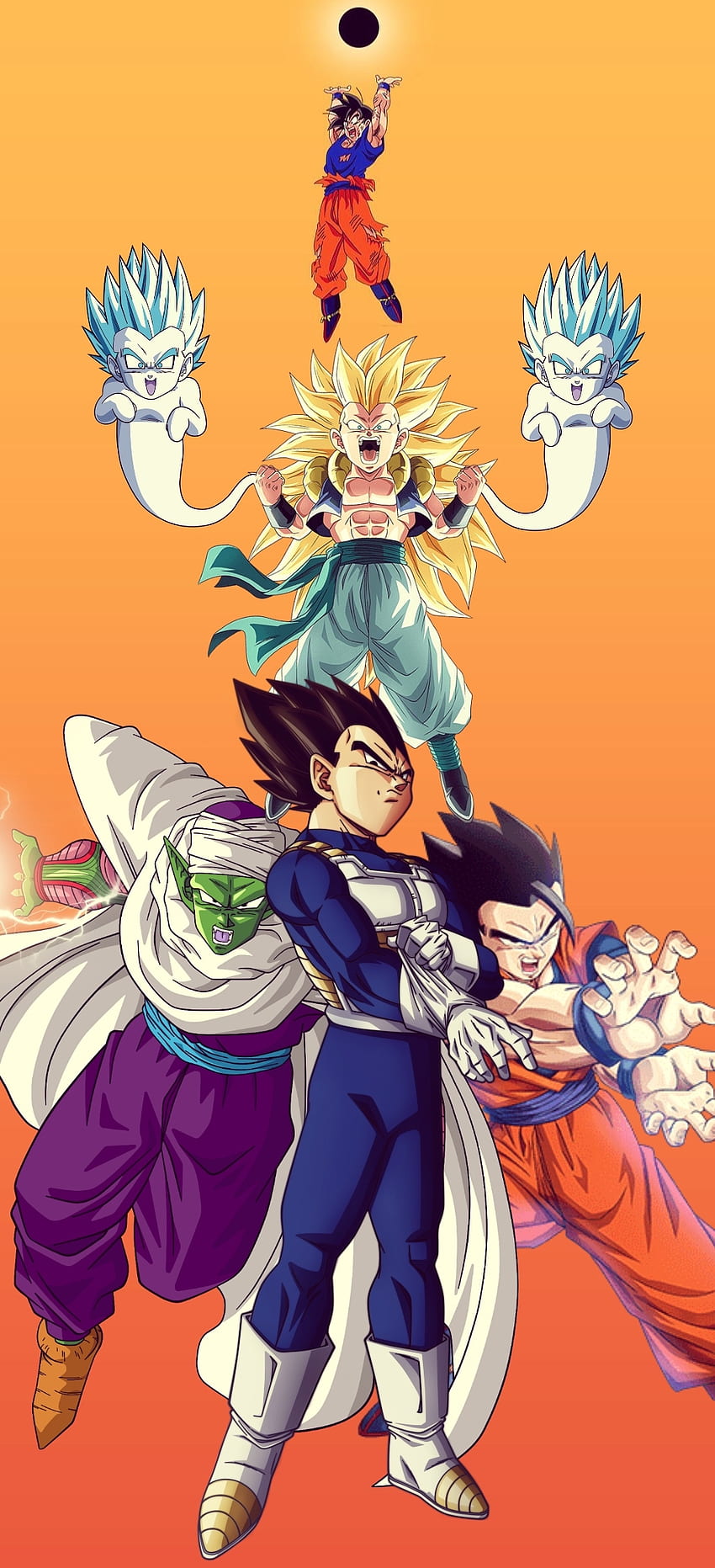 Dragon Ball Goku, Gohan and Goten Poster Poster – Anime Town Creations
