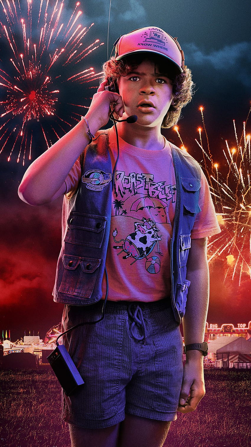 Dustin In Stranger Things Season 3 2019 iPhone HD phone wallpaper