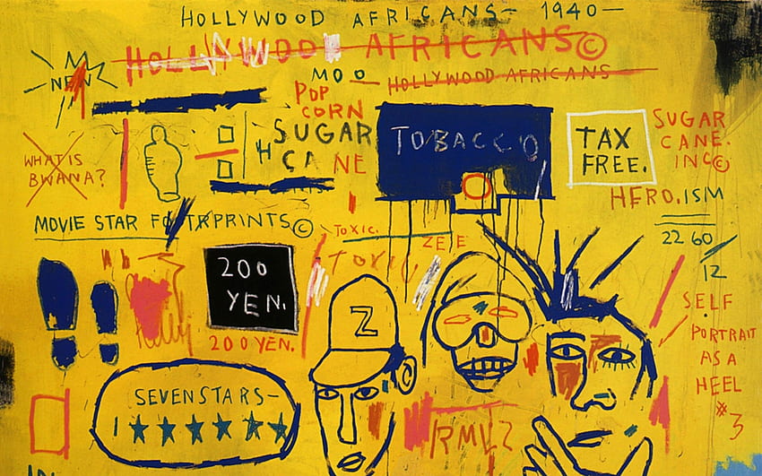 Basquiat, Basquiat Crown HD wallpaper