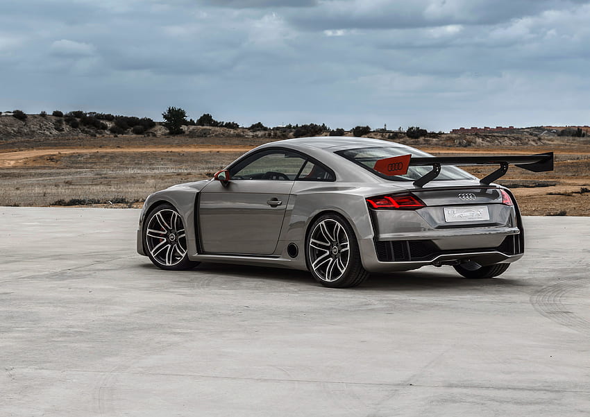 Audi, Cars, Grey, Side View, Tt HD wallpaper