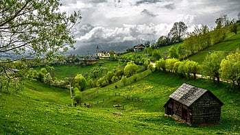 Village nature HD wallpapers | Pxfuel