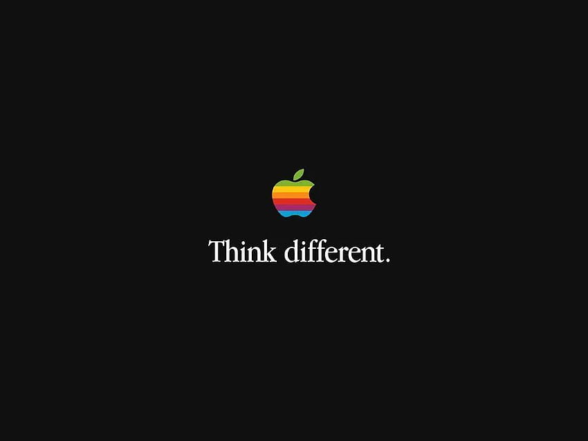 Myśl inaczej Apple Tapeta HD