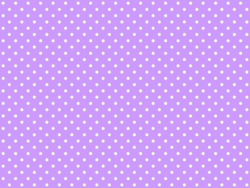 Latar Belakang Polka Dotted Untuk Twitter Atau Lainnya (Violet), Polka Dot Ungu Wallpaper HD