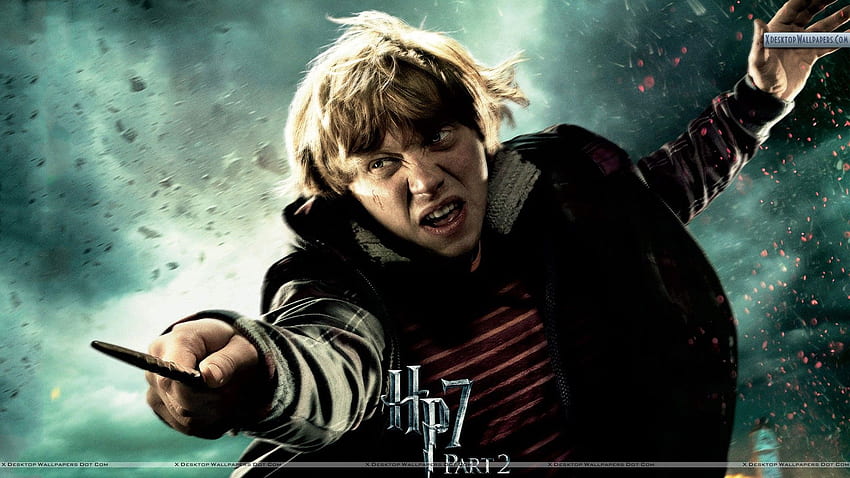 Rupert Grint en Harry Potter y las Reliquias de la Muerte Parte 2 fondo de pantalla