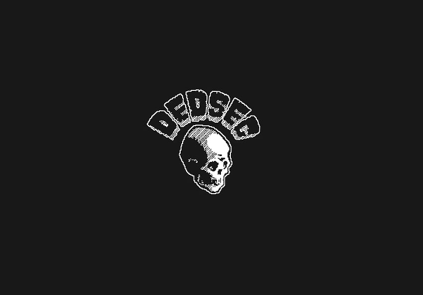 DedSec ロゴ、ハッキング、ミニマル、審美的、デザイン、ゲーム、パターン、頭蓋骨、watch_dogs_2 高画質の壁紙
