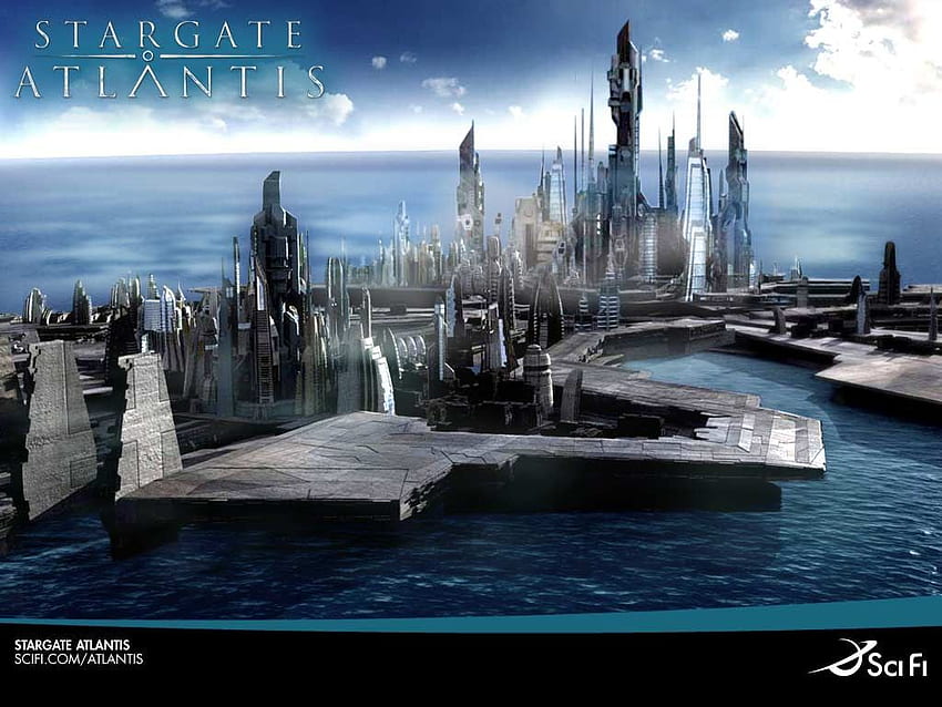 Stargate: Atlantide : Stargate Atlantide. Stargate Atlantis, Stargate, Universo Stargate Sfondo HD
