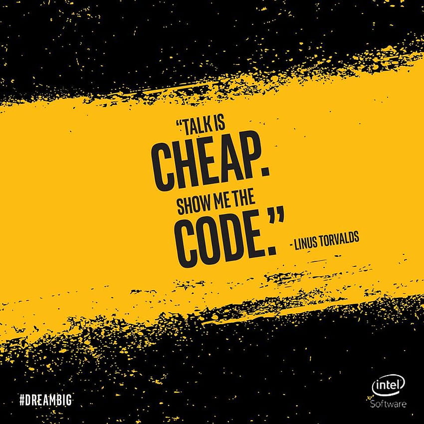 Funny Web Developer & Software Programmer Quotes, Talk Is Cheap Show Me The  Code HD phone wallpaper | Pxfuel