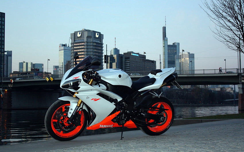 Motorräder, Yamaha, Stadt, Seitenansicht, R1 HD-Hintergrundbild