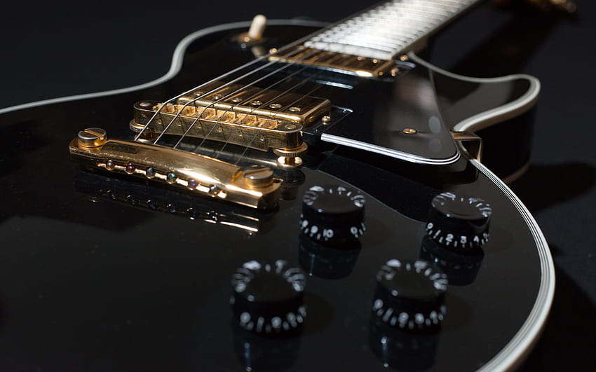 9JMV2E7 Gibson Les Paul, logo Gibson Sfondo HD