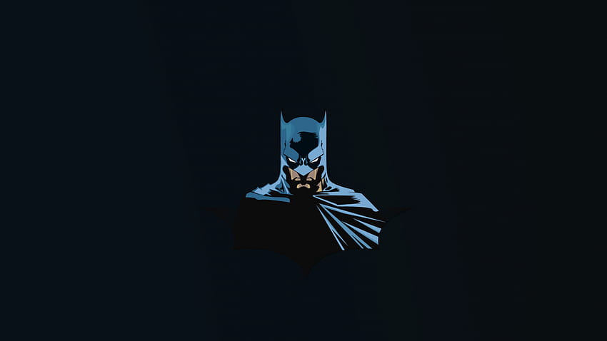 Batman, superhero, minimal , tablet, laptop, , background, 7373, Super Hero  Minimal HD wallpaper | Pxfuel