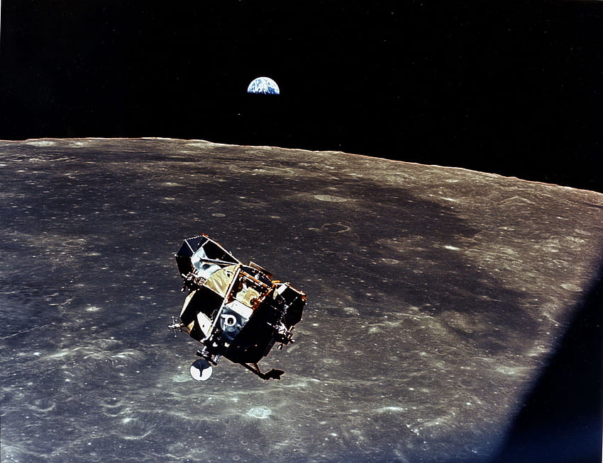 Apollo Mission, Moon Landing HD wallpaper