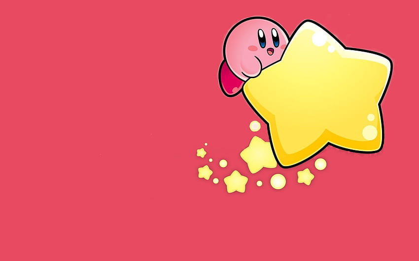 Laptop Kirby, estetica Kirby Sfondo HD