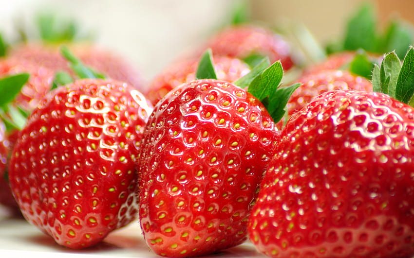 Fruits, Food, Strawberry HD wallpaper