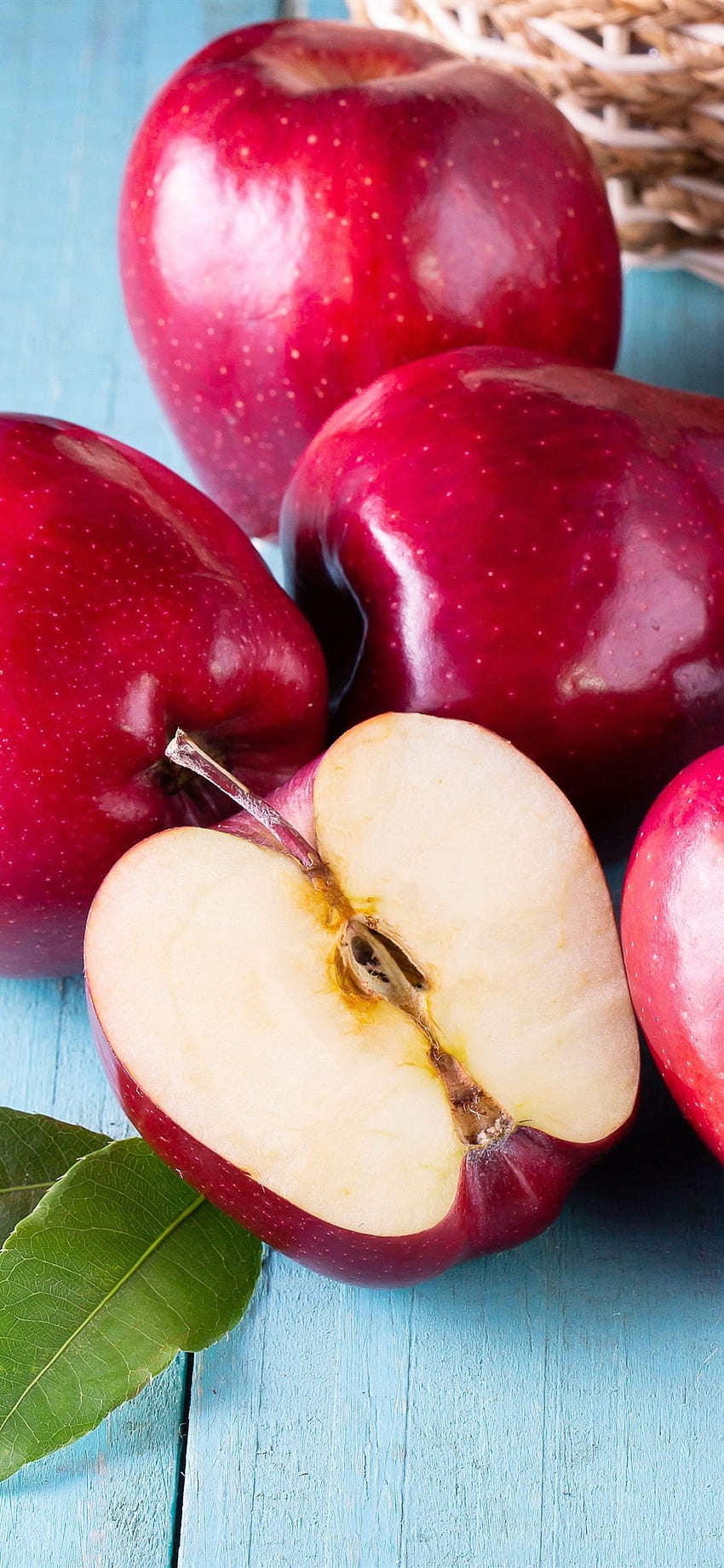 新鮮な赤いりんご、おいしい果物 IPhone 11 Pro XS Max、背景、、 HD電話の壁紙