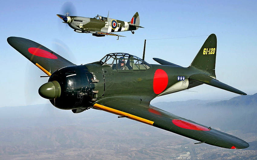 2차대전 비행기. 제2차 세계 대전 태평양 항공기, WW2 항공기 HD 월페이퍼