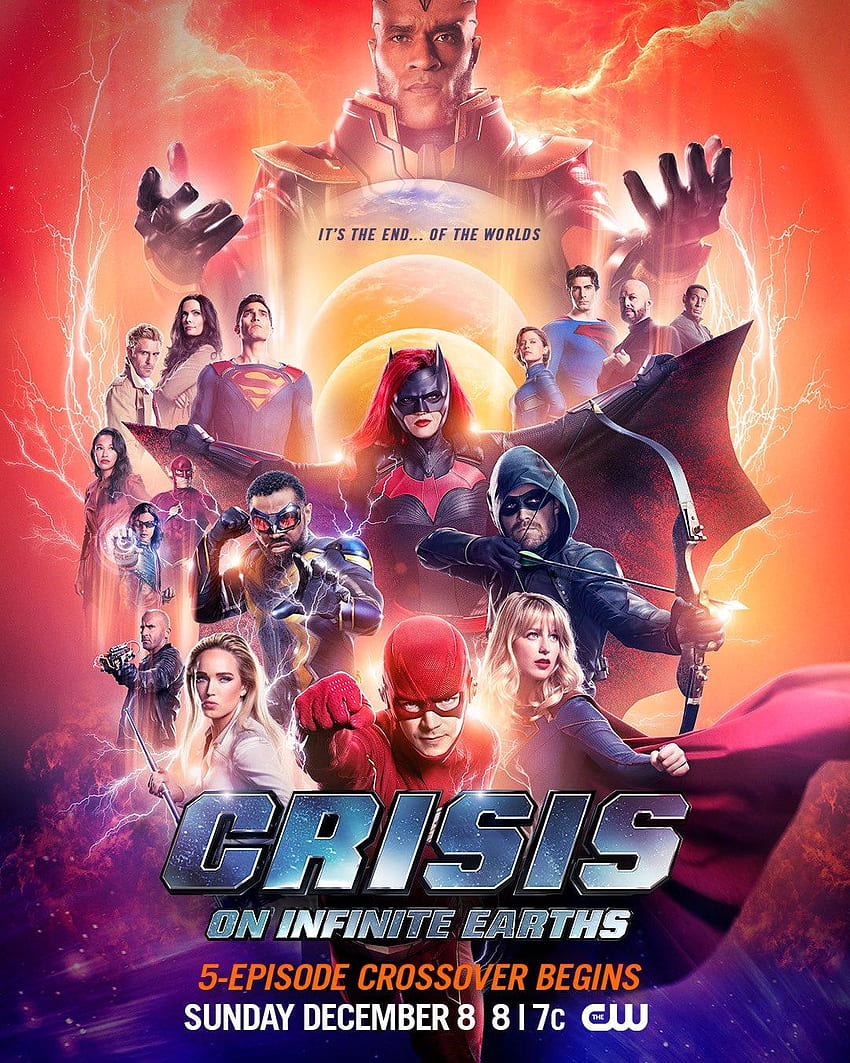 Crisis On Infinite Earths CW HD phone wallpaper