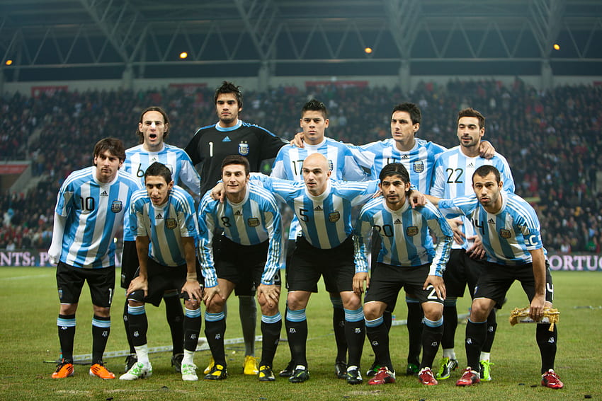 Argentina. Nazionale di calcio dell'Argentina Sfondo HD