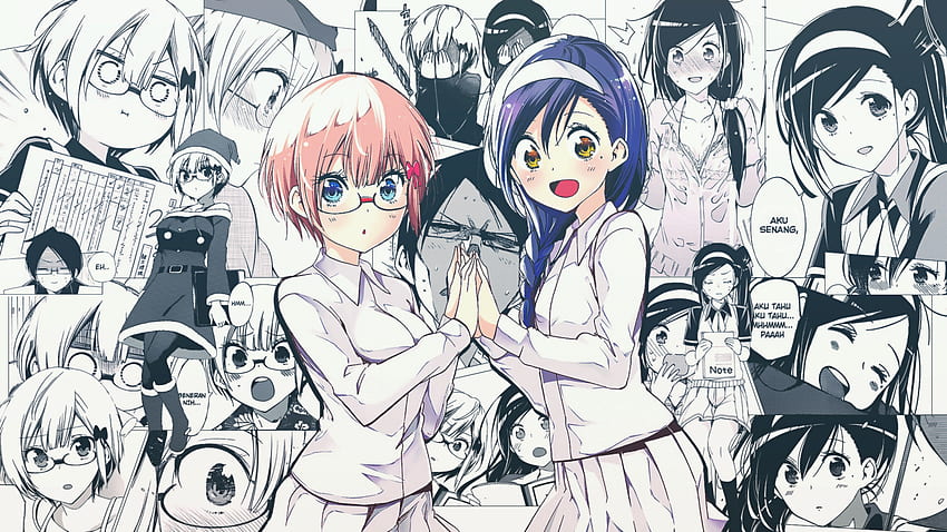 anime anime girls HD wallpaper