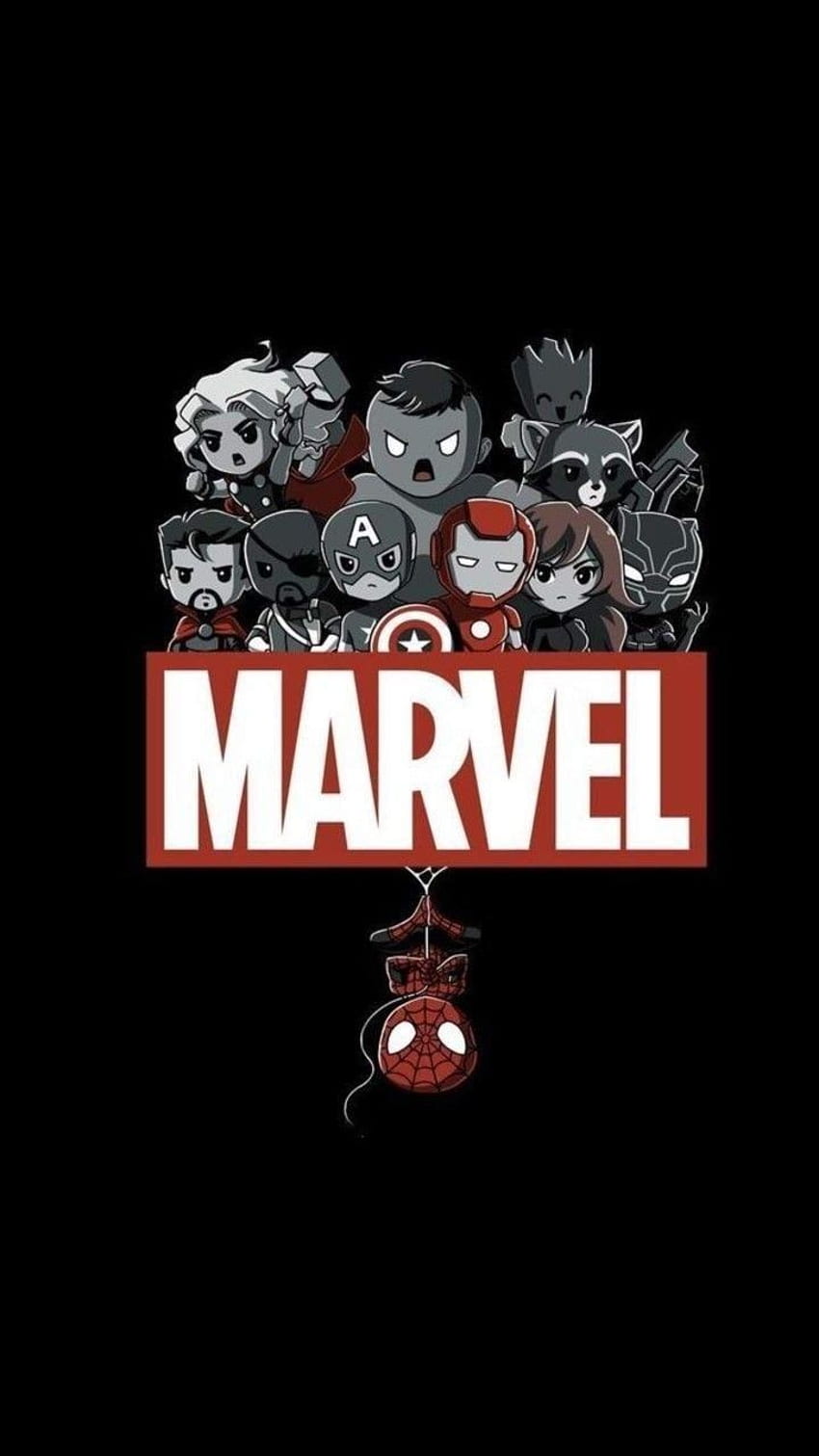 Fond d cran Mini Avengers / Marvel / spiderman / fondo de pantalla del teléfono