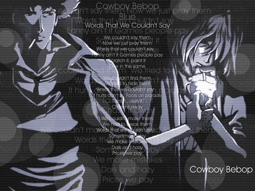 Cowboy Bebop Blue, Cowboy Bebop, bösartig, Anime, Spike Spiegel HD-Hintergrundbild