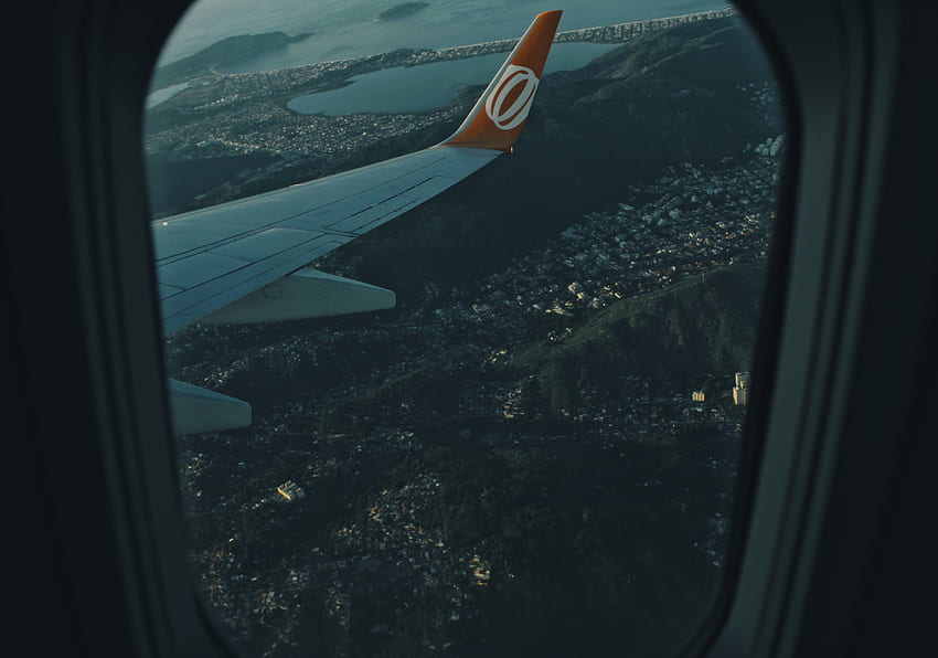 Porthole, Wing, Plane, Airplane HD wallpaper