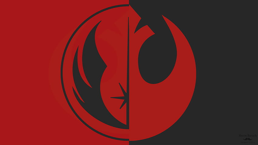 Ordem Jedi de Star Wars e Aliança Rebelde, logo Star Wars Rebel papel de parede HD