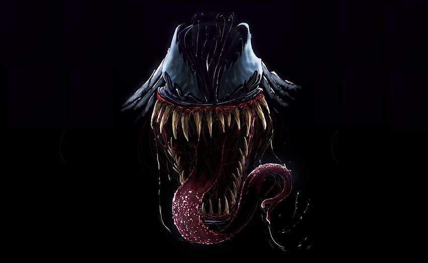 Grafika, czarny charakter, Venom Tapeta HD