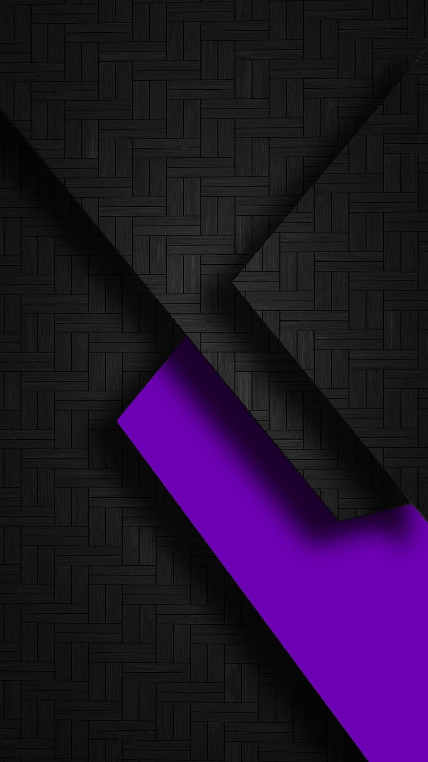 Black with Purple Geometric . *Abstract, Black and Purple Phone HD phone wallpaper