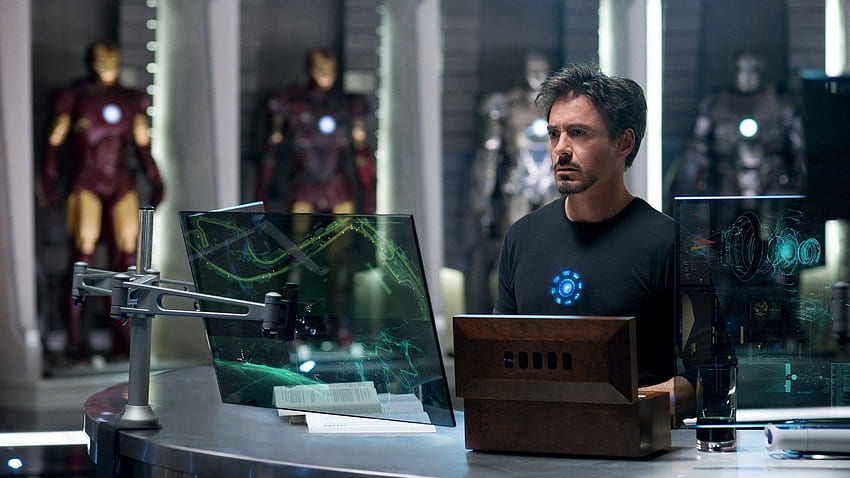 Tony Stark Robert Downey Jr Iron Man Tapeta HD