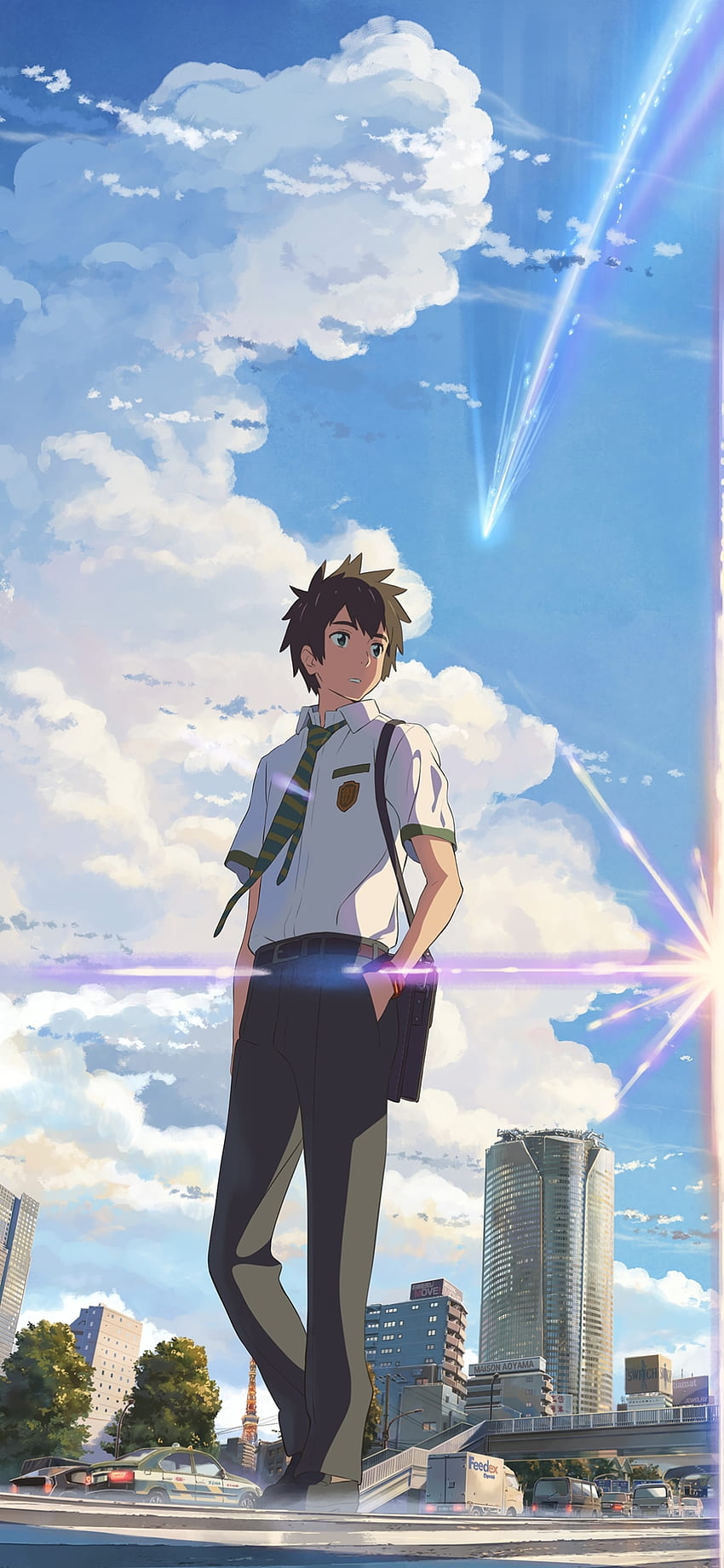 200+] Your Name Anime Wallpapers | Wallpapers.com
