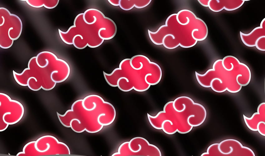 Akatsuki Clouds, Naruto Red Cloud HD wallpaper