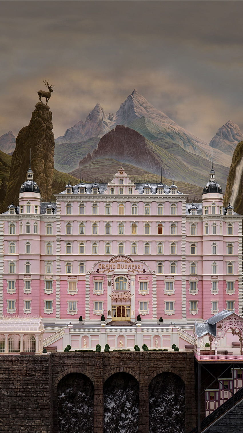 The Grand Budapest Hotel (2014) Telefono nel 2020. Grand Sfondo del telefono HD