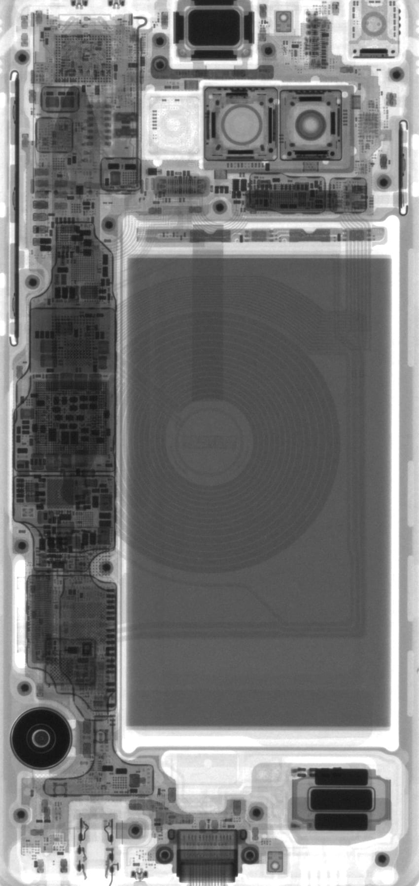 Desmontaje de Samsung Galaxy S10, S10e y S10 Plus fondo de pantalla del teléfono