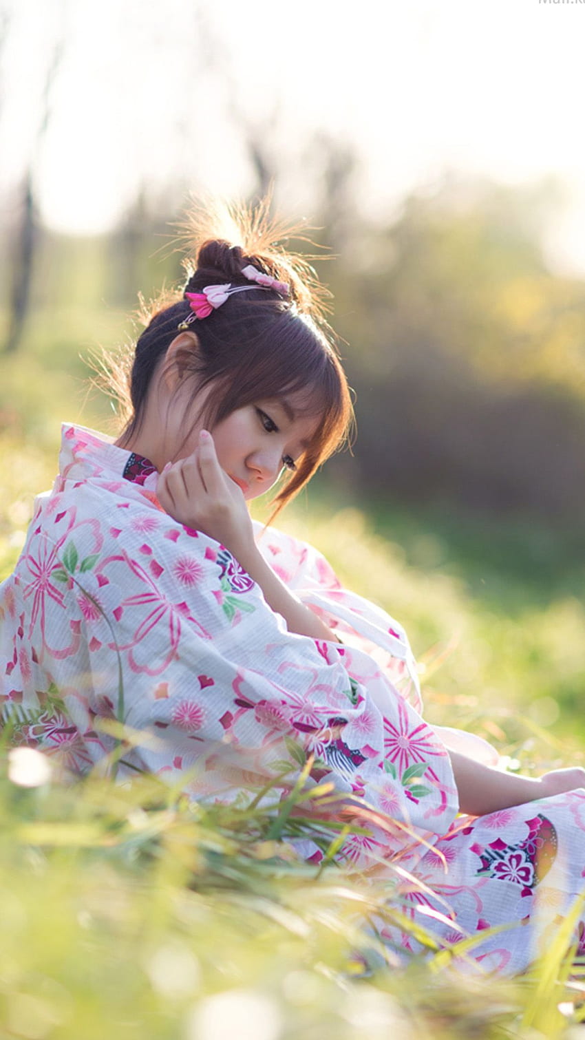 일본 문화 소녀 Android - Android HD 전화 배경 화면