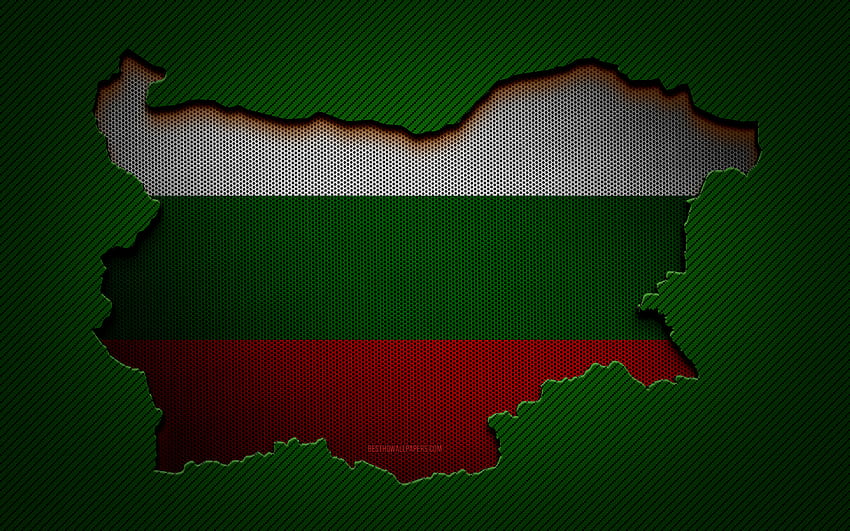 Bulgaria map, , European countries, Bulgarian flag, green carbon background,  Bulgaria map silhouette, Bulgaria flag, Europe, Bulgarian map, Bulgaria,  flag of Bulgaria HD wallpaper | Pxfuel