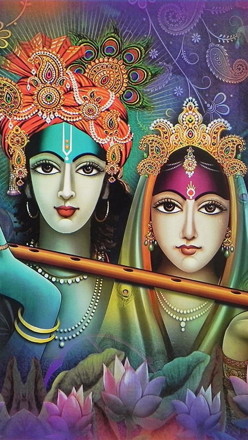 Radha Krishna, bellissimo Sfondo del telefono HD