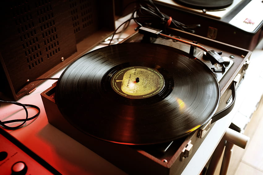 Musik, Platte, Vinyl-Player HD-Hintergrundbild