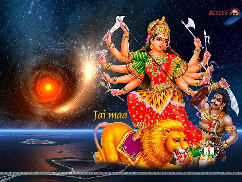 DURGA, Lord Durga HD wallpaper