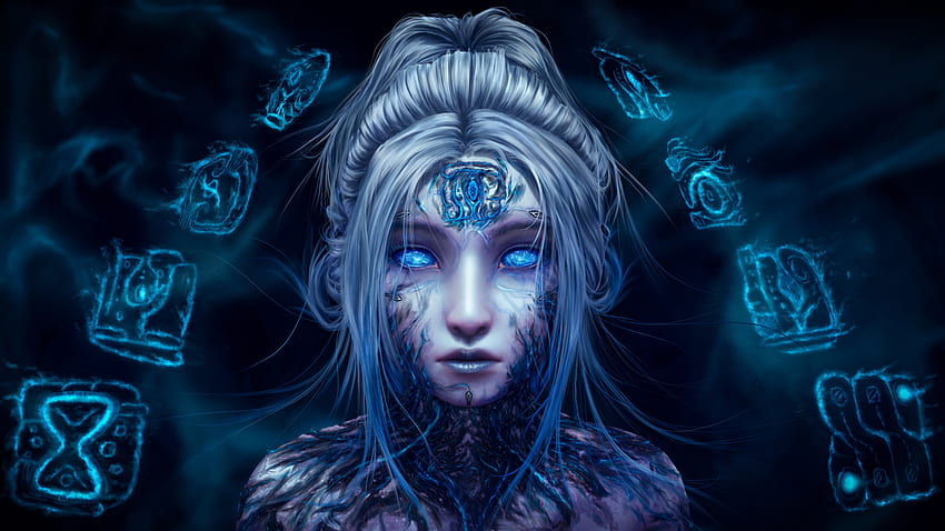 Blue Eyes Warframe Portrait Warframe HD wallpaper | Pxfuel